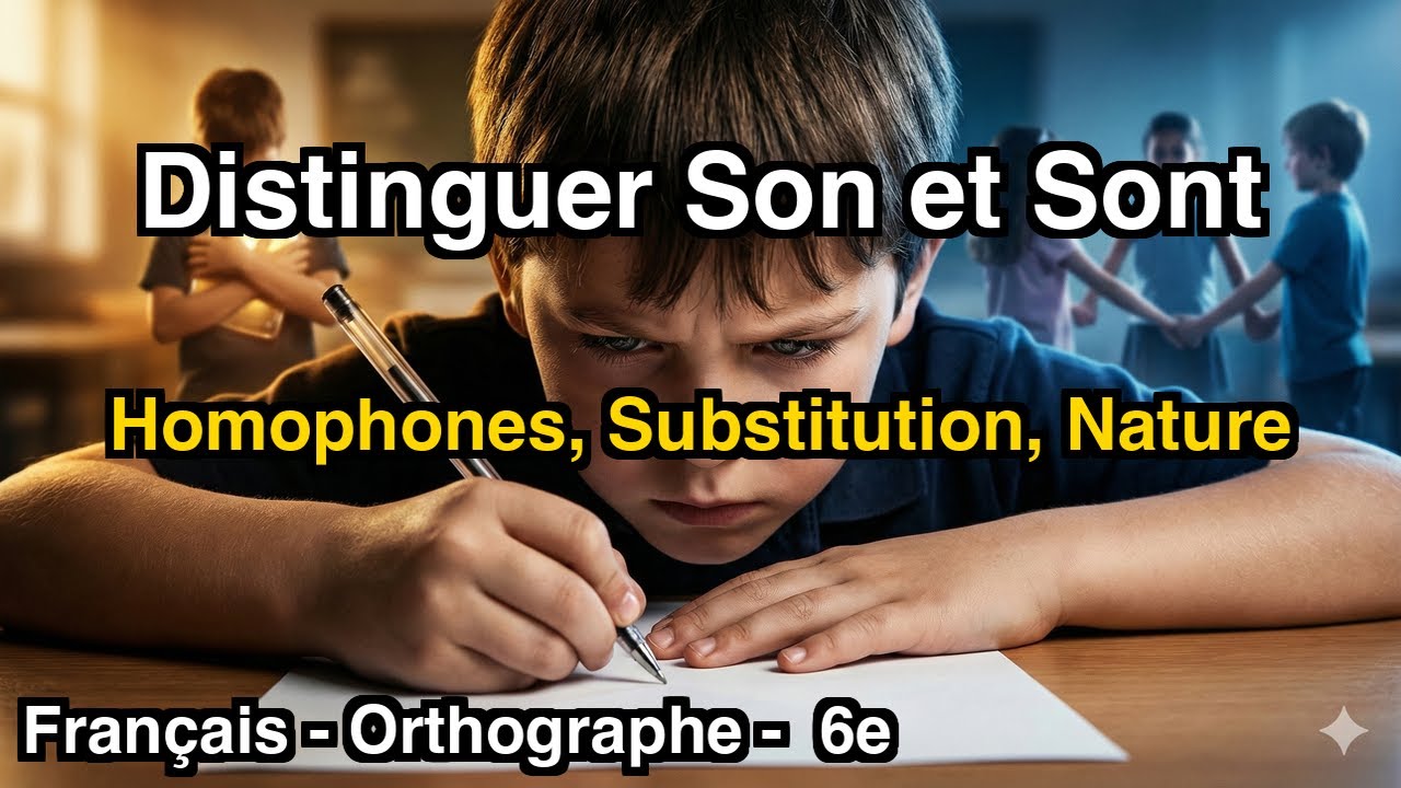 Orthographe :  Le Défi SON   SONT