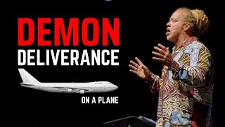 Demon Deliverance on a Plane  Todd White