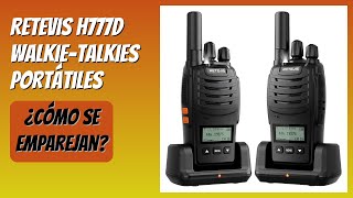 RESEÑA (2026) : Retevis H777D Walkie-Talkies Portátiles. DETALLES
