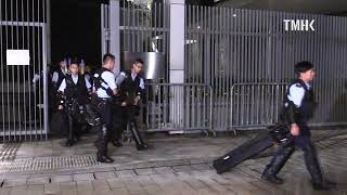 20190612 LegCo raises security alert; Police entered Council building