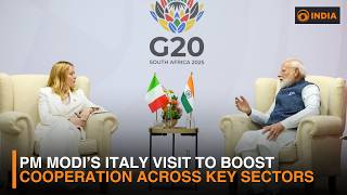 PM Modi’s Italy visit set to strengthen trade, defense and strategic ties