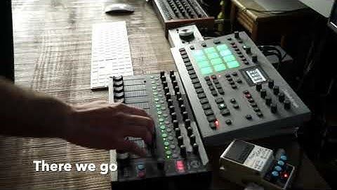 Jamsession#1 with Boss DD-7 (Elektron Rytm MK2, MFB Tanzbär, Faderfox, Ableton Echo, Boss DD-7)