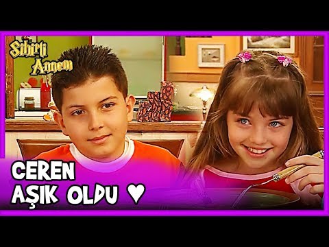 Ceren'in AŞKI Berkcan, Cem'le Ders Çalışmaya Geldi - Sihirli Annem 10.Bölüm