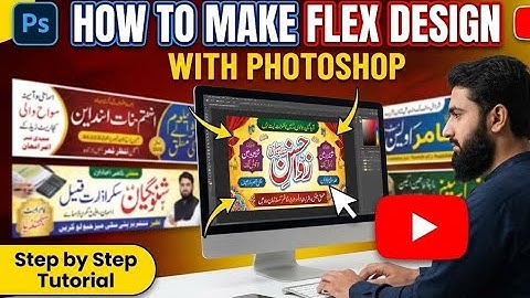 How to make beautiful banner design or flex by Adobe Photoshop
