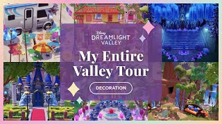 🌟INSPO🌟 My Entire Disney Dreamlight Valley Tour (So Far) | Decorating Tips & Tricks