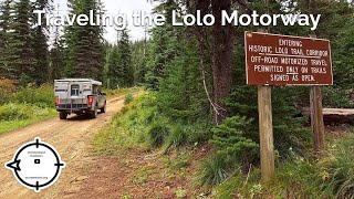 Traveling the Lolo Motorway in Idaho