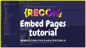Reaction Pages | reconlx npm | discord.js tutorial!
