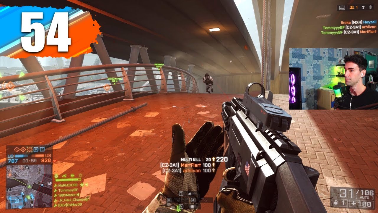 Battlefield 4: Multiplayer Highlights - Road to Max Rank #54