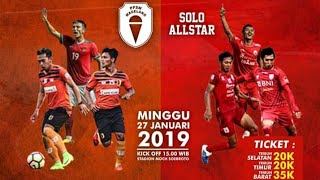 Laga amal PPSM VS SOLO ALLSTAR