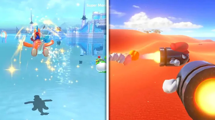 Super Mario 3D World + Bowser's Fury & Super Mario Odyssey - Overview Trailer Comparison