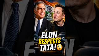 Why Elon Musk Respects Ratan Tata 🇮🇳 | The Legend Behind Tata Motors #spacex #visionary