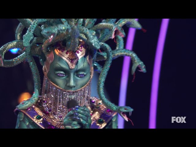 Medusa - Dancing Queen--Winner Takes All - The Masked Singer - ABBA Night - February 22, 2023 class=