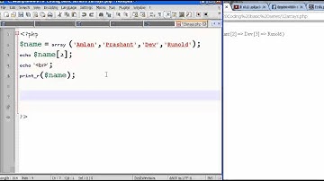 12 How to use Print_r function to display array element