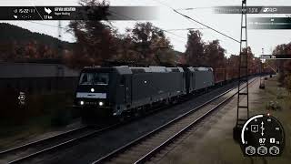 Train Sim World 4  Freight Diversion Scenario  DB BR 185 (No Commentary)