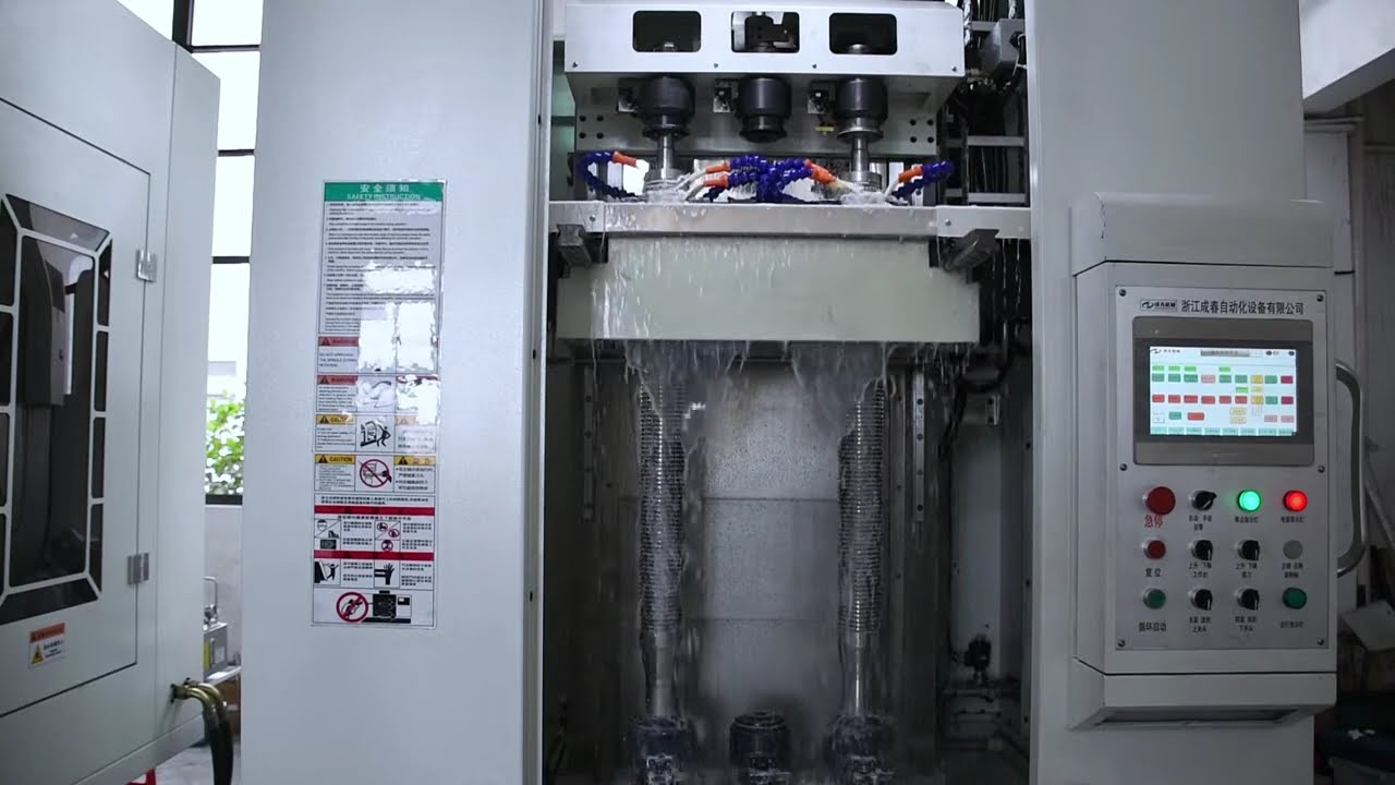 10 Ton 3 station Table up broaching machine