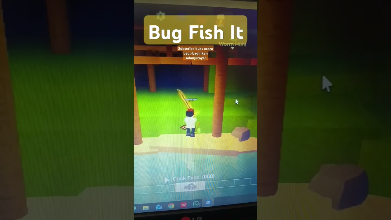 Nemu Bug di Fish It Roblox | 