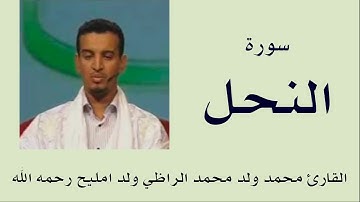 سورة النحل برواية ورش :: القارئ محمد ولد محمد الراظي ولد امليح