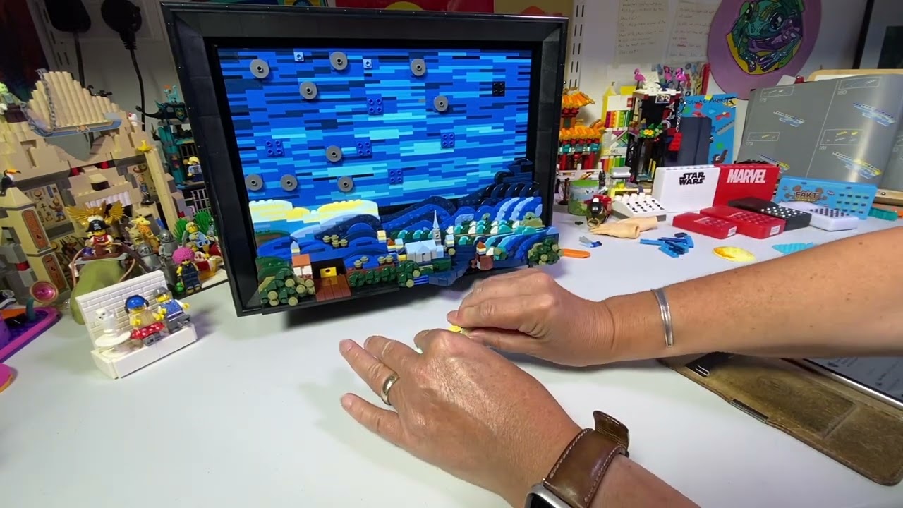 LEGO 21333 Starry Night Bag 7 - YouTube