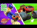 Makeover Machines &amp; Science Games Mashup Marathon! | 90 Minutes | Blaze and the Monster Machines