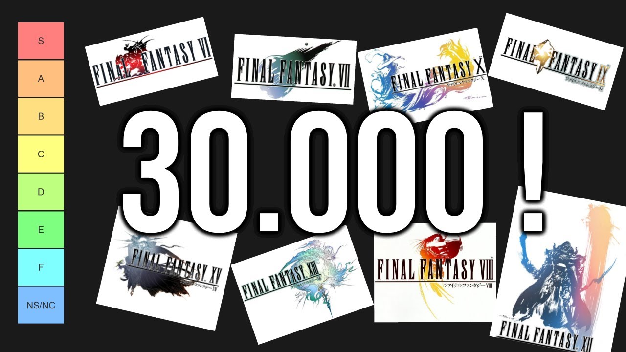 especial-30-000-mi-ranking-de-todos-los-final-fantasy-youtube