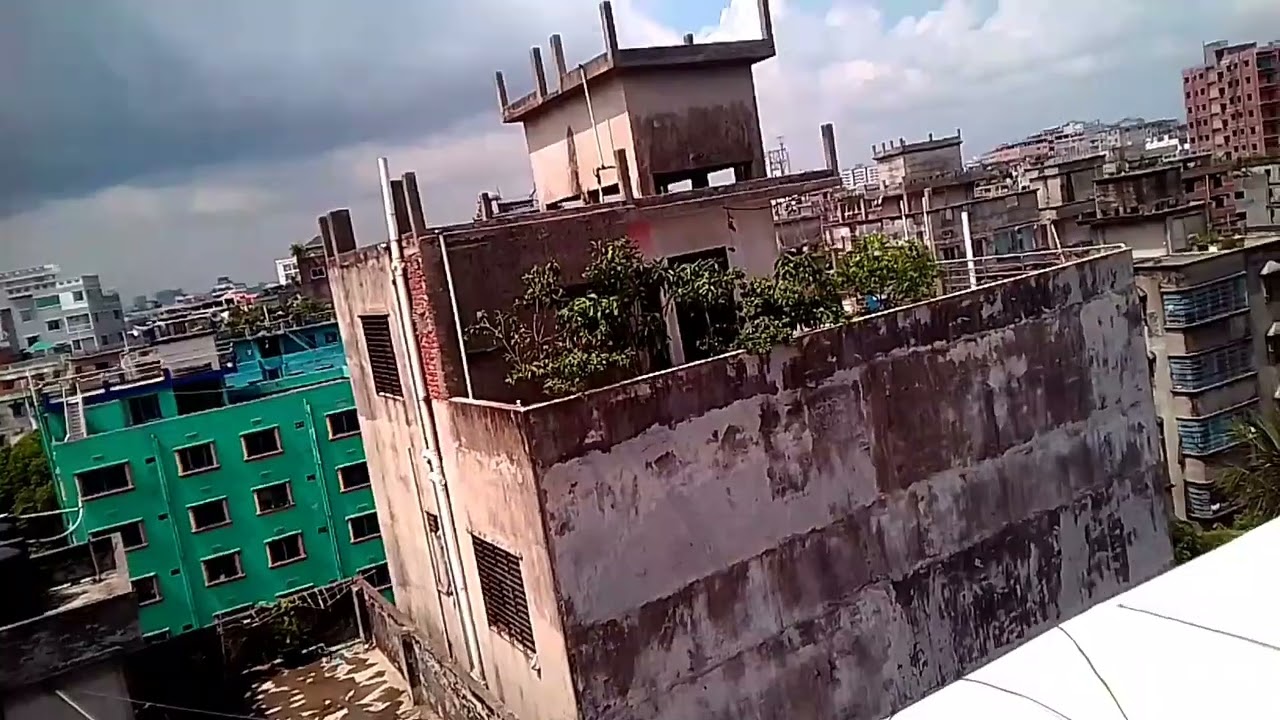 ছাদে একটু ভিডিও করলাম।
