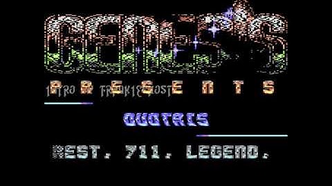 Genesis Project Intro - Commodore 64 - C64 - Duotris - Cracktro (PAL)