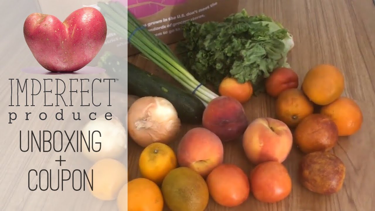 Imperfect Produce Box Unboxing August 2018