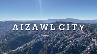 Aizawl Peak (Hangi Lunglentlang) atangin Aizawl City thlir ang