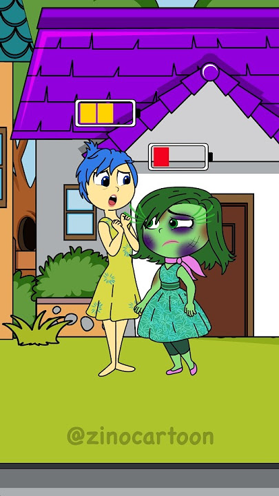 Joy helps Disgust Restoring the Battery | Inside out 2