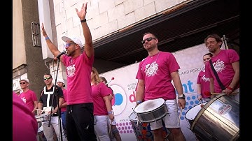 drumpoint Slovakia 2018: Samba reggae workshop with Marcus Santos