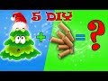 5 DIY ИДЕЙ ИЗ ВТУЛКИ. ЛУЧШИЕ Новогодние поделки своими руками. Что подарить на новый год 2018.