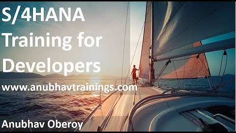 SAP S/4HANA End-to-End Training | Build S4HANA App in 30 Minutes