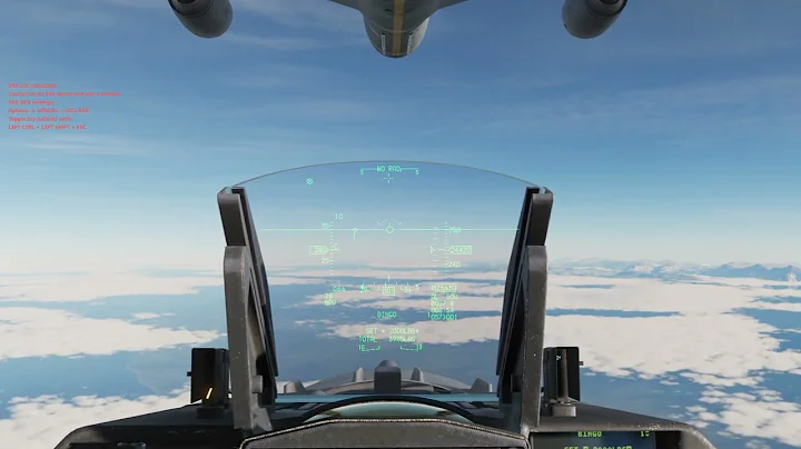Digital Combat Simulator  F-16C Viper Air To Air Refueling