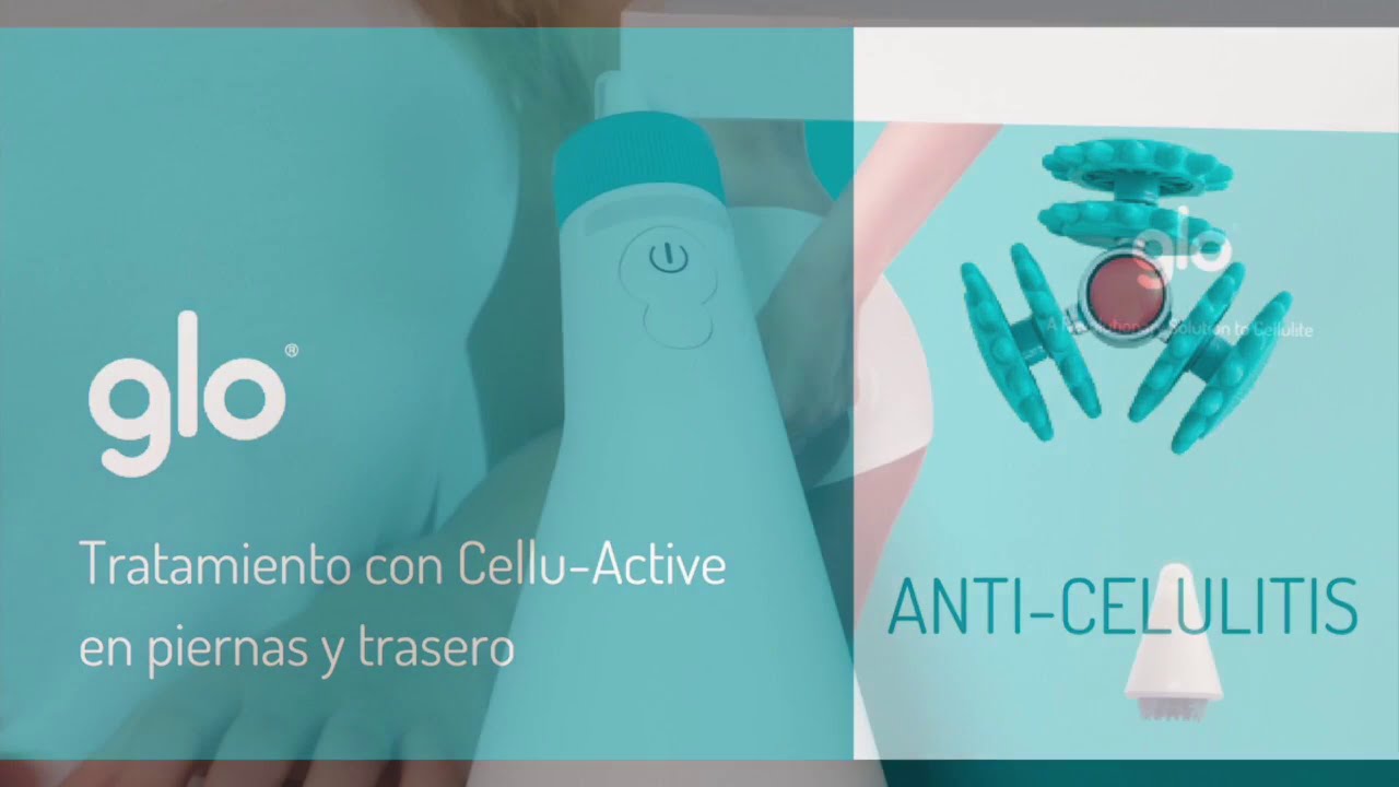 Como usar el masajeador anticelulítico Glo 910 en piernas y
