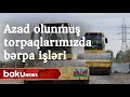 Suqovuşana və Talışa aparan yollar bərpa edilir - Baku TV