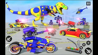 Dino Robot Car Transform Games Game Zee Gameplay #1 screenshot 2