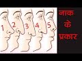 नाक के प्रकार - नाक आपके बारे में बहुत  कुछ कहता है  | Various Personality Test and Studies