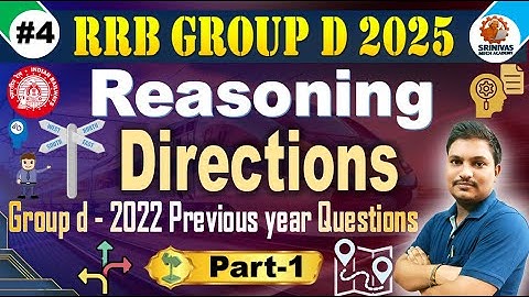 Group D Directions Part 1 | Group D Reasoning Solved Questions Discussion #SRINIVASMechAcademy