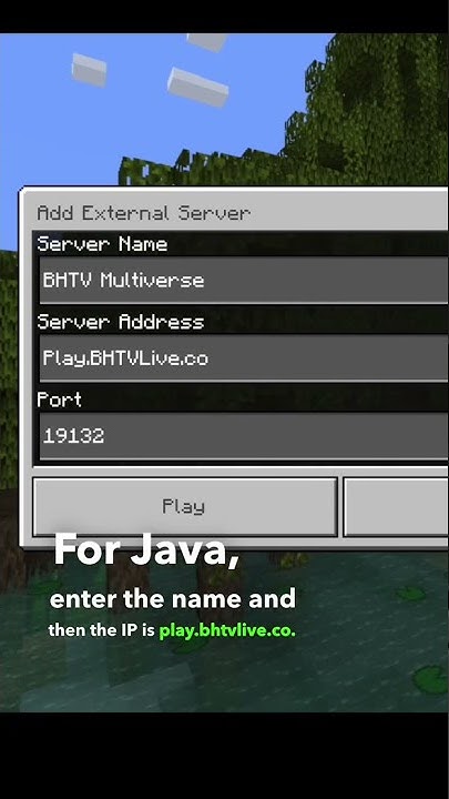 Minecraft Java & Bedrock Server to Join! - YouTube