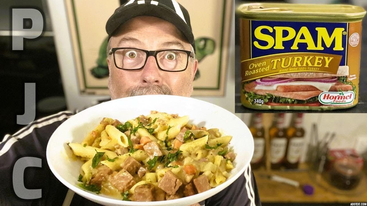 How To Eat Turkey Spam - Wild Turkey Spam So Delicious😋!!! 