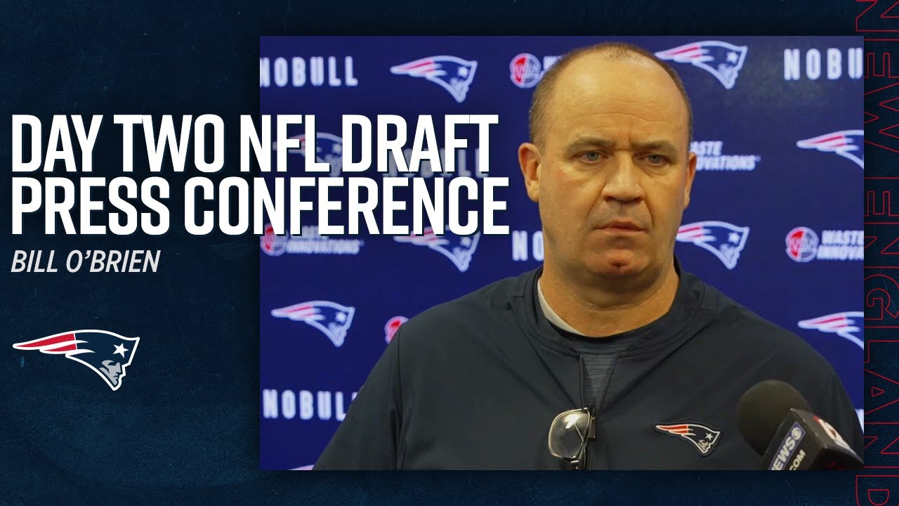 Patriots Offensive Coordinator Bill O’Brien Press Conference | 2023 NFL Draft Day 2