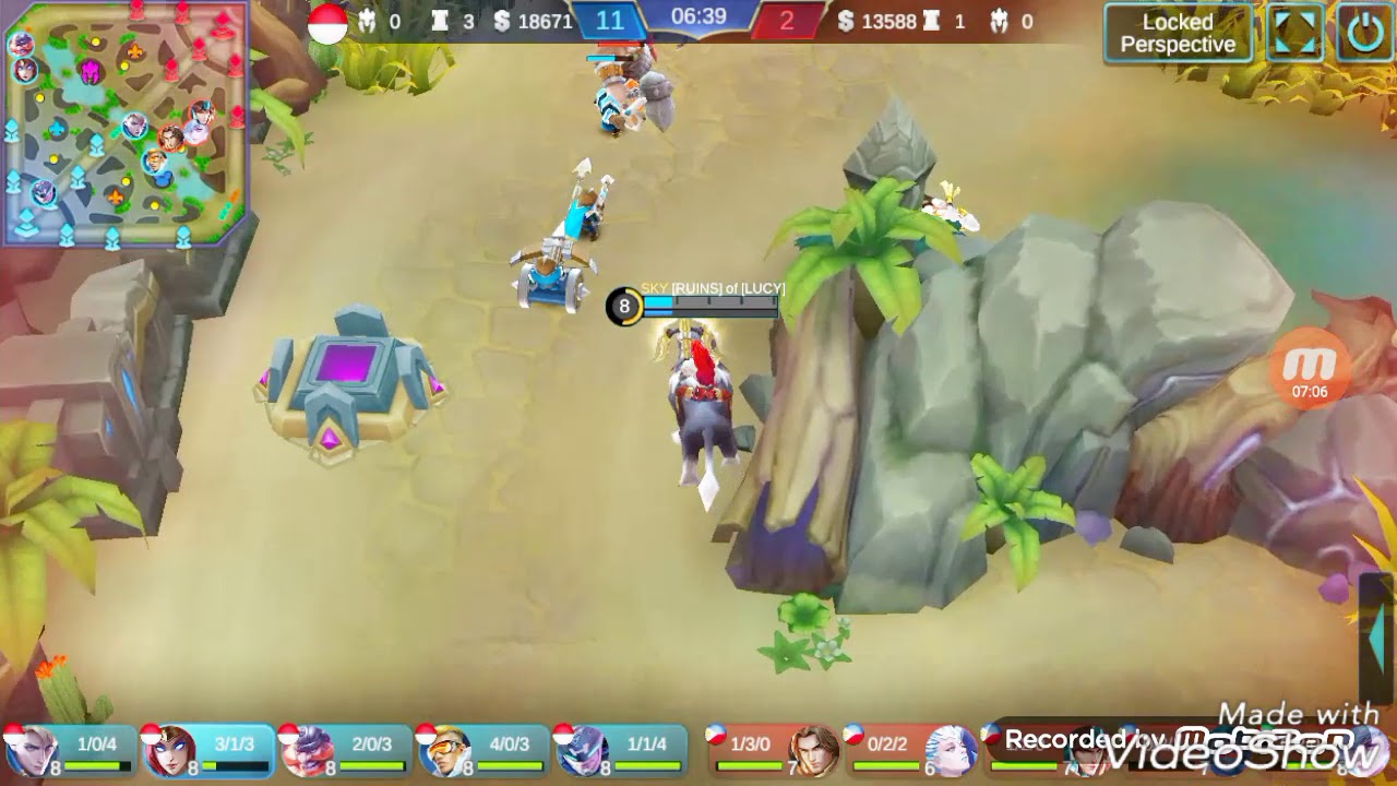 BRUNO HYPERCARRY | SAVAGE | PERFECT GAMEPLAY MOBILE LEGEND BANG BANG