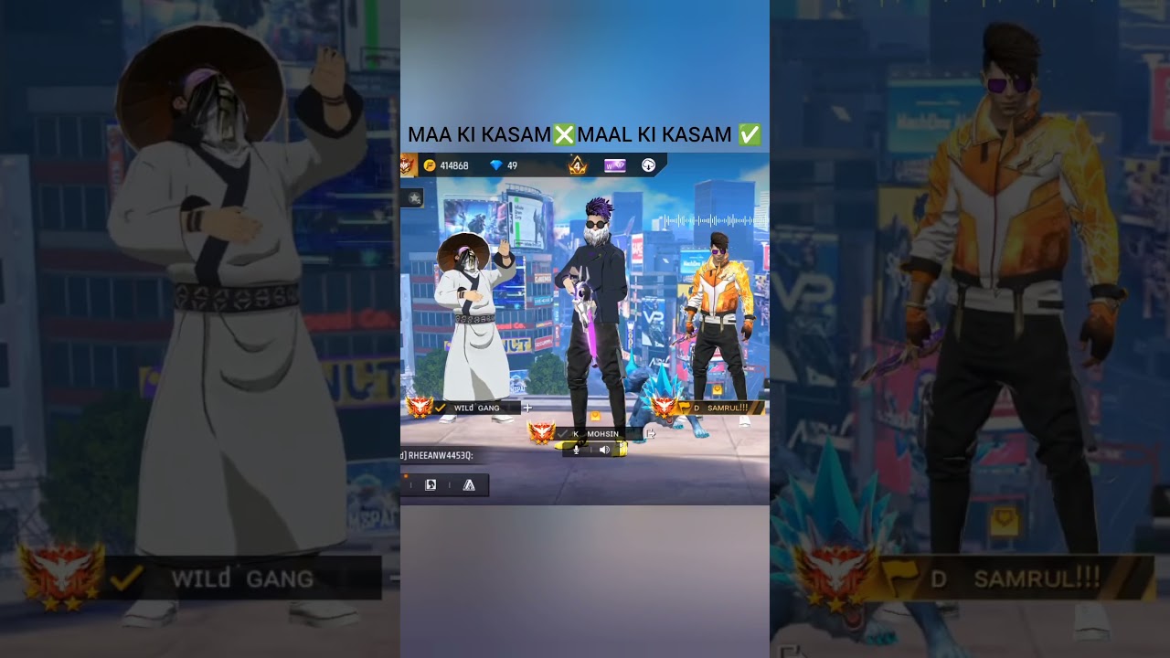 maal ki kasam #shorts #ytshorts #mkmohsinyt #ffshorts #freefire — MK MOHSIN YT YouTube video