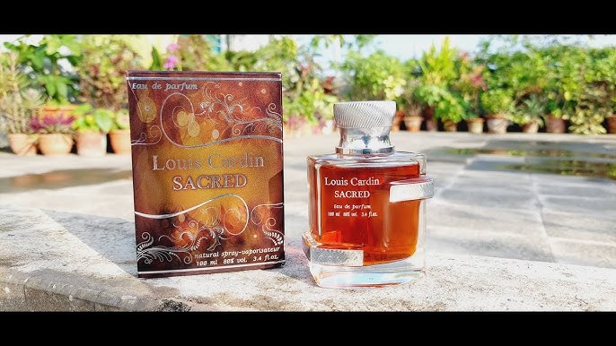 Louis Cardin Sacred Pour Homme - 100ml Eau De Parfum Spray, New and Sealed