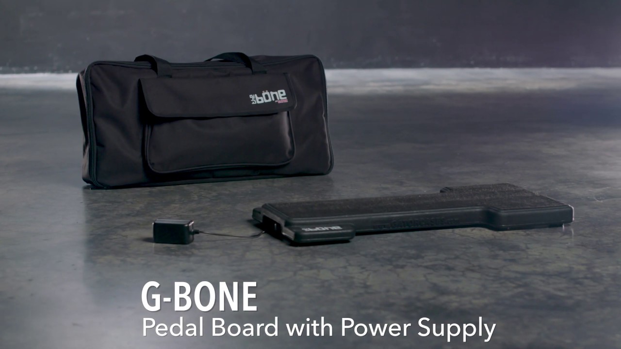 Gator Cases G-BONE Pedal Board with Carry Bag and Power Supply!