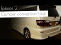 Campervan tour: A Toyota Alphard, imported from Japan for stealth & wild camping (Episode 2)