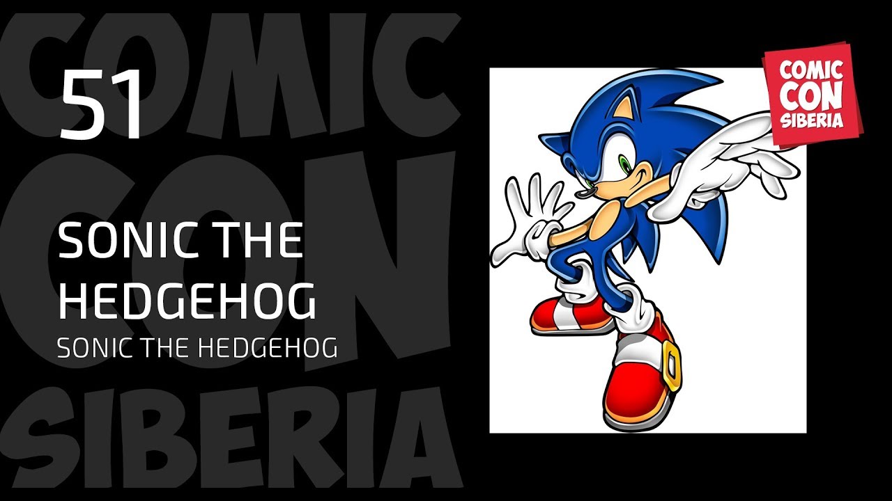 Comic Con Siberia 2017 Sonic The Hedgehog - Sonic The Hedgehog