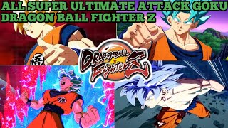 ALL SUPER ULTIMATE ATTACK GOKU GAME DRAGON BALL FIGHTER Z EMULATOR SUDACHI ANDROID.