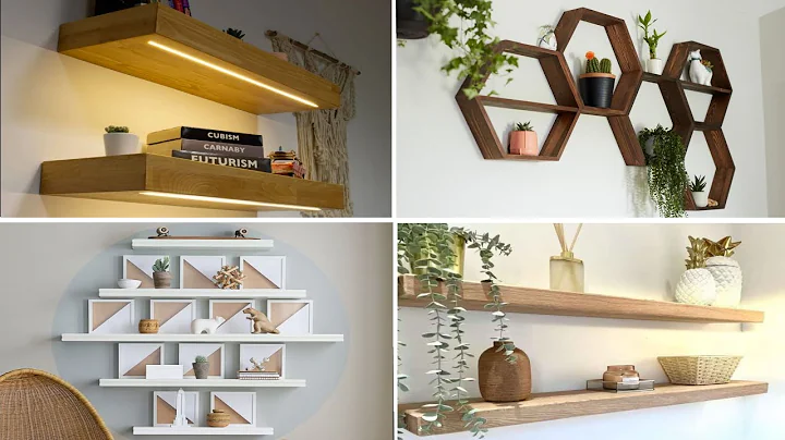 100 FLOATING SHELVES DESIGN IDEAS 2025 - INDOOR DECORATION IDEAS - wooden shelves design ideas