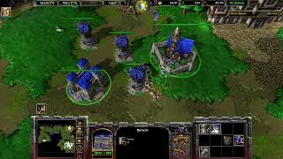 JJ銘爺|Warcraft III |Human Campaign Walkthrough |The scourge of Lordaeron|MARCH OF THE SCOURGE